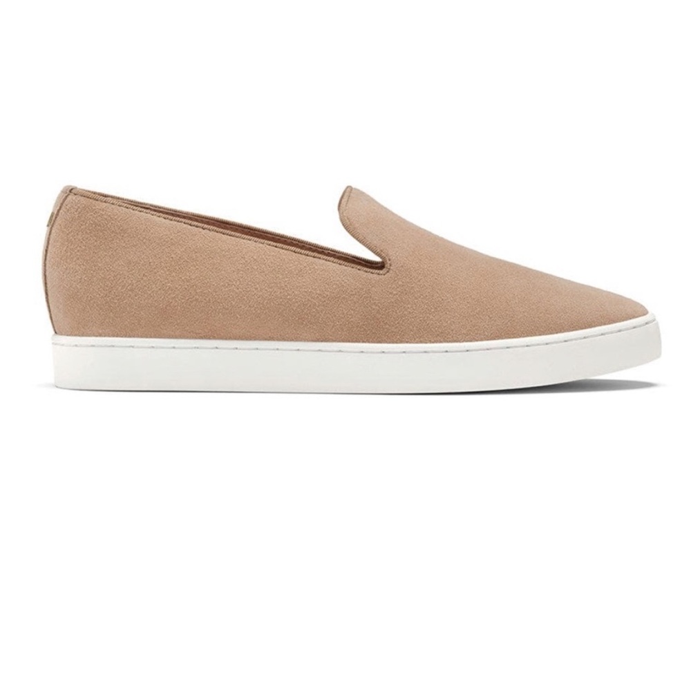 BIRDIES womens shoes the swift classic shell suede slip on sneaker size 8